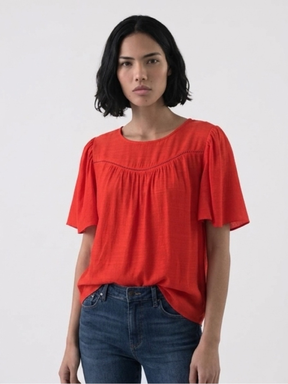 Nanette Lepore Blouse Lightweight Colorful Size Medium